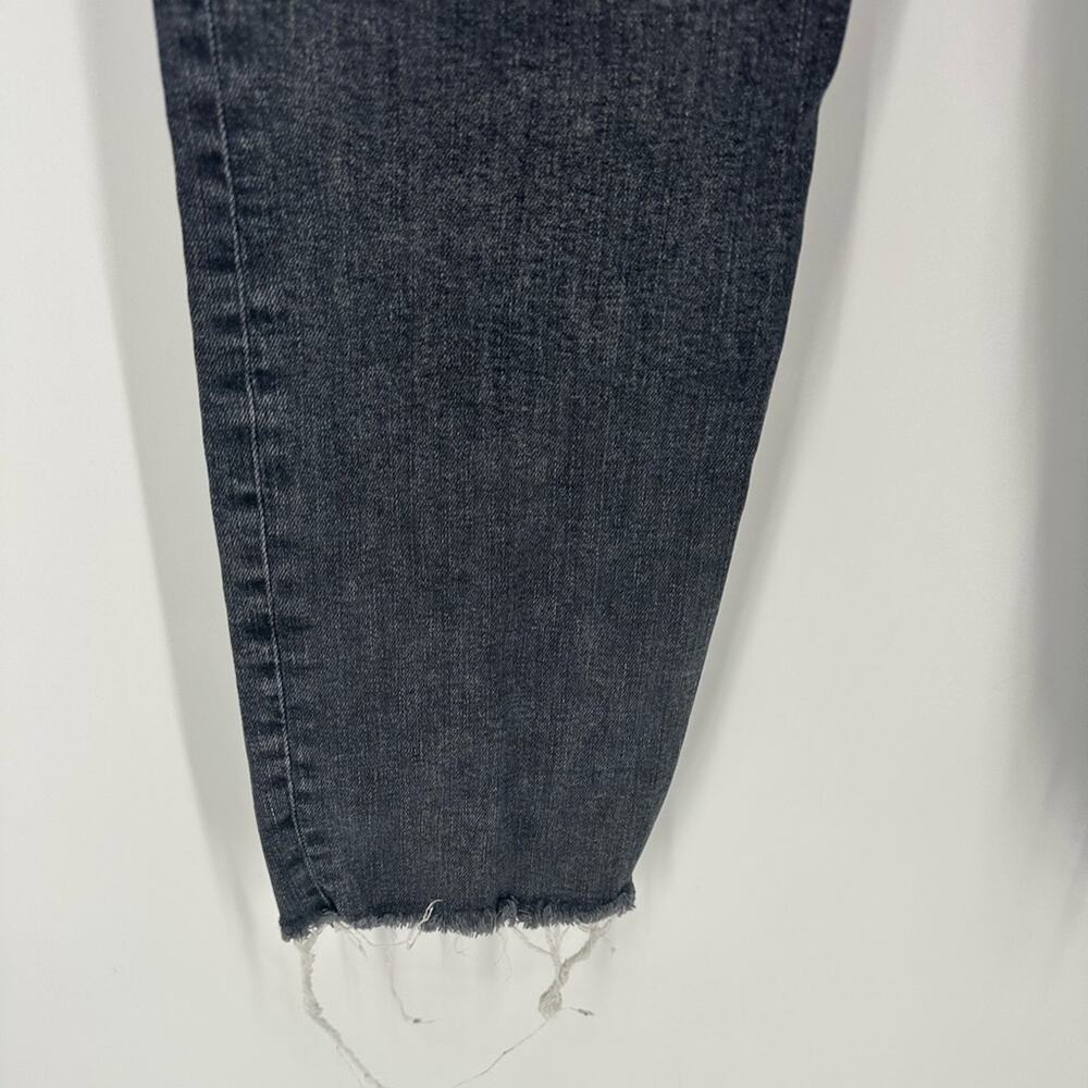 RE/DONE Stove Pipe Jean Stoned Noir Black Straight
Leg Raw Hem 70s High-Rise 25 View 5